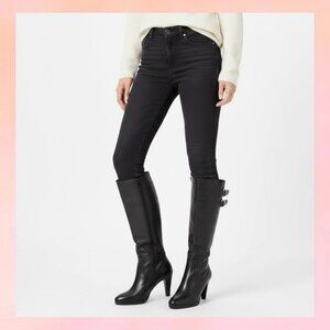 Cole Haan Nike Air Women’s Black Heeled Boots - Size 7.5 B